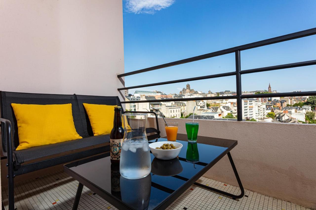 Cocon, Vue Rodez, Terrasse, Box, Musee Soulages Exterior foto